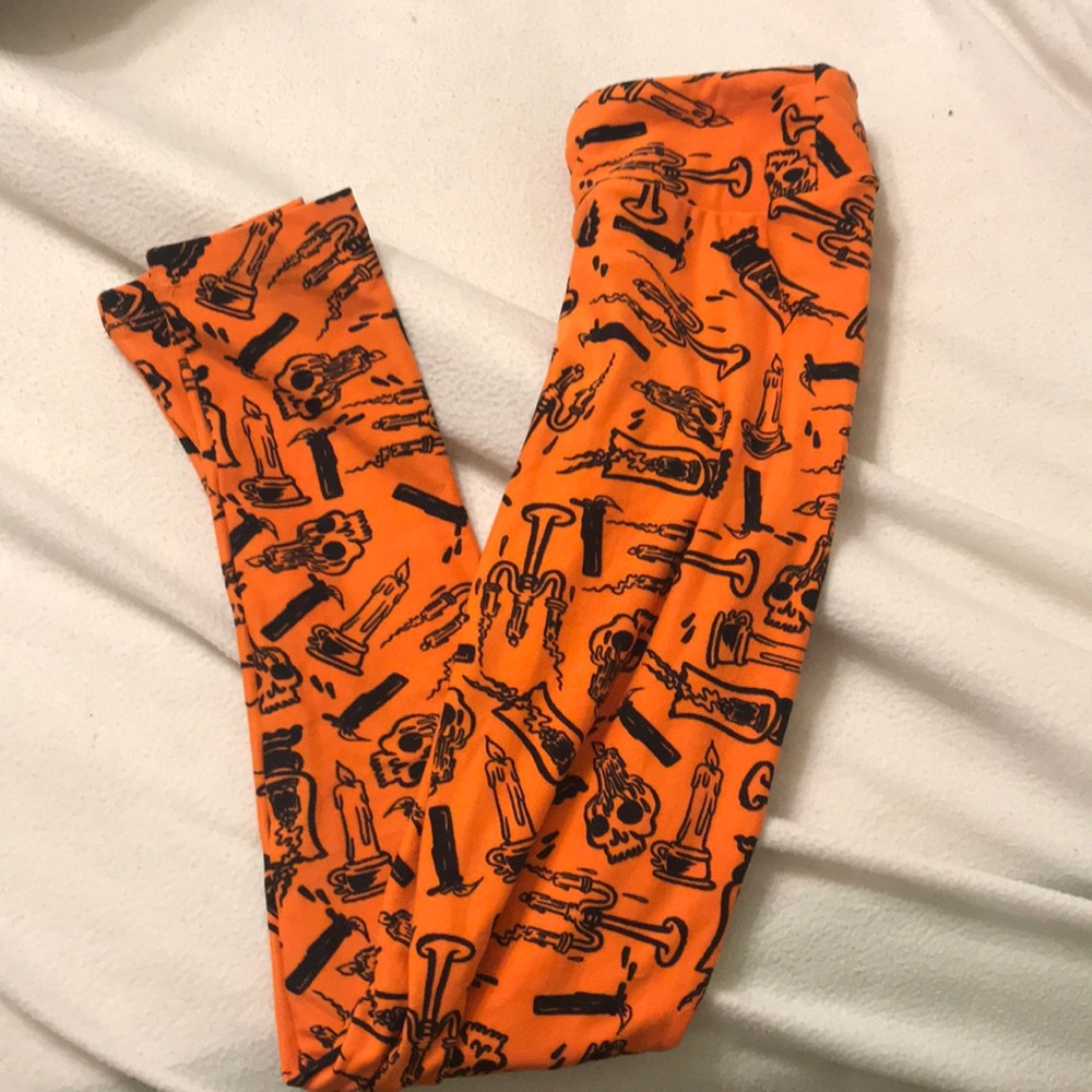 Lularoe tween Halloween leggings